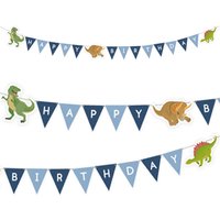 Partykette mit Dinosauriermotiv, 1,8m lang von Amscan