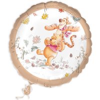 Winnie Pooh Folienballon, heliumgeeignet, Ø 43cm von Amscan