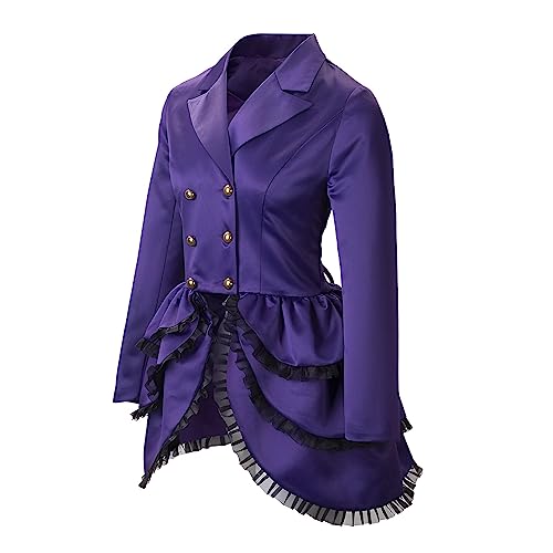 Amxleh Damen Mittelalter Kleid für Renaissance Viktorianisches Kostüm Frauen Wunderschönes und Elegantes Kleidung Karneval Halloween Komplettes Set Dress für Mädchen Kleid Cosplay Kostüm von Amxleh