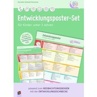 Entwicklungsposter-Set für Kinder unter 3 Jahren von An der Ruhr