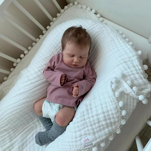 Anano Reborn Baby Mädchen 20 Zoll Baby Puppe Echt Aus Silikon, Reborn Babies Vollsilikon Lebensecht, Silikon Puppen Babies Wie Echt, Puppen Für Erwachsene Sammler Anano Reborn Baby Mädchen 20 Zoll Baby Puppe Echt Aus Silikon, Reborn Babies Vollsilikon Lebensecht, Silikon Puppen Babies Wie Echt, Puppen Für Erwachsene Sammler von Anano