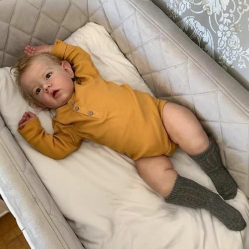 Anano Reborn Baby Puppen Echte Aussehende Puppe 18 Zoll Reborn Lebensecht, Puppe Mädchen Realistisch,Newborn Puppen Lebensecht Vollsilikon Baby Junge, Newborn Babies Mit Offenen Augen Silikon Anano Reborn Baby Puppen Echte Aussehende Puppe 18 Zoll Reborn Lebensecht, Puppe Mädchen Realistisch,Newborn Puppen Lebensecht Vollsilikon Baby Junge, Newborn Babies Mit Offenen Augen Silikon von Anano