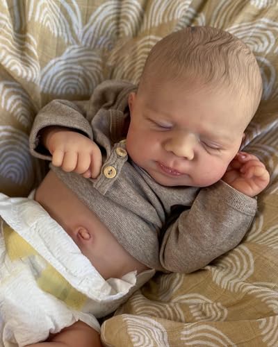 Anano Reborn Baby Vollsilikon Jungen Lebensechte Puppen Mit Venen 18 Zoll Wasserdicht Realistische Babypuppe Echte Babys Die Aussehen Wie Newborn Silikon Baby Puppe Ganzkörper Mit Haaren Anano Reborn Baby Vollsilikon Jungen Lebensechte Puppen Mit Venen 18 Zoll Wasserdicht Realistische Babypuppe Echte Babys Die Aussehen Wie Newborn Silikon Baby Puppe Ganzkörper Mit Haaren von Anano
