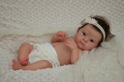 Anano Reborn Baby Vollsilikon Lebensecht,18 Zoll Reborn Babies Mädchen, Ealistische Re Born Baby-Puppe Mit Vollem Vinyl Körper Real Life Babies Puppen Für Kinder Ab 3 Jahren Anano Reborn Baby Vollsilikon Lebensecht,18 Zoll Reborn Babies Mädchen, Ealistische Re Born Baby-Puppe Mit Vollem Vinyl Körper Real Life Babies Puppen Für Kinder Ab 3 Jahren von Anano