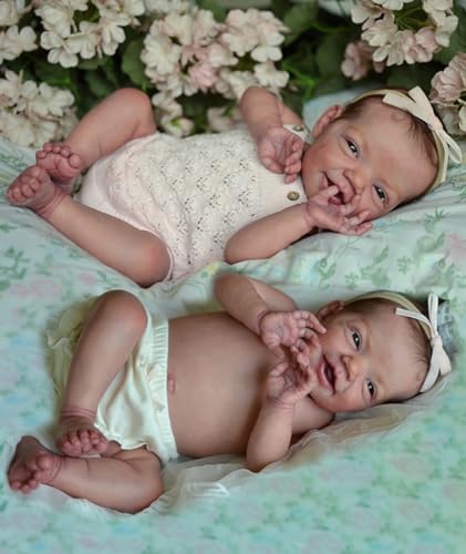 Anano Reborn Baby Vollsilikon Lebensechte Babypuppen Echte Babypuppe Blaue Venen Niedliches Lächeln 20-Zoll Realistische Silikon Puppe Reborn Babys Toddler Für Kinder Geburtstag Anano Reborn Baby Vollsilikon Lebensechte Babypuppen Echte Babypuppe Blaue Venen Niedliches Lächeln 20-Zoll Realistische Silikon Puppe Reborn Babys Toddler Für Kinder Geburtstag von Anano