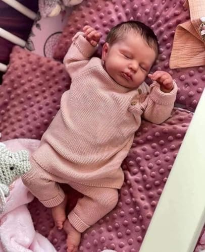 Anano Reborn Babypuppen Lebensechte Neugeborene Baby Mädchen, die echt aussehen Babypuppe 20 Zoll Realistische Silikon Babypuppen Truly Baby Reborn Girl Doll Real Looking New Born Baby Dolls Anano Reborn Babypuppen Lebensechte Neugeborene Baby Mädchen, die echt aussehen Babypuppe 20 Zoll Realistische Silikon Babypuppen Truly Baby Reborn Girl Doll Real Looking New Born Baby Dolls von Anano