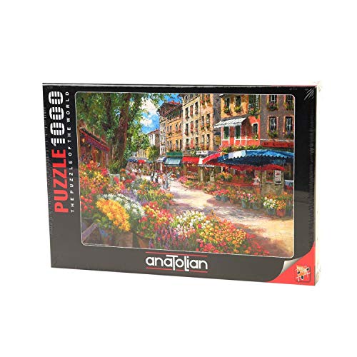 Anatolian/Perre Group ANA.3106 - Puzzle - Paris Flower Market, 1000-Teilig von Anatolian