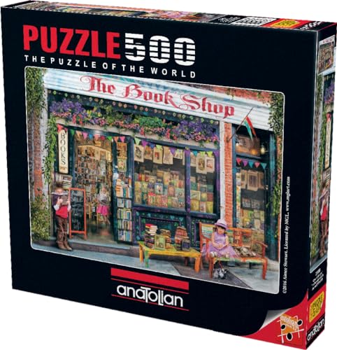 Anatolian 3588 The Bookshop Kids Jigsaw Puzzle Kind, Erwachsene, Mehrfarbig, 500 Anatolian 3588 The Bookshop Kids Jigsaw Puzzle Kind, Erwachsene, Mehrfarbig, 500 von Anatolian