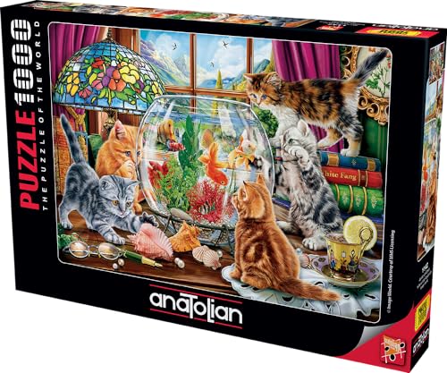 Anatolian ANA.1142 Kedi Puzzle, Mehrfarbig von Anatolian