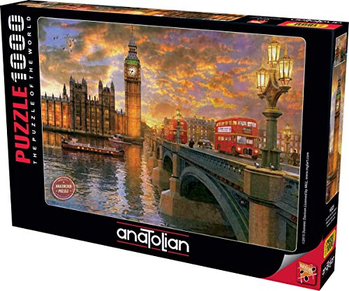 Anatolian Westminster Sonnenuntergang Puzzle (1000 Teile) von Anatolian