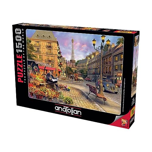 Anatolian Paris Street Life Puzzle (1500 Teile), Mehrfarbig (PER4542) von Anatolian