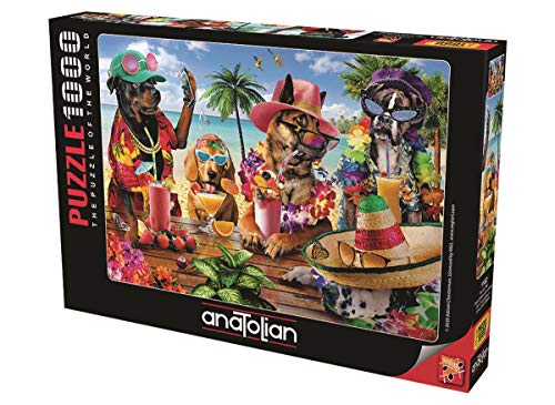 Anatolian Puzzle 1000 Teile - Tropical Party | Puzzle Größe 66x48cm (H) von Anatolian