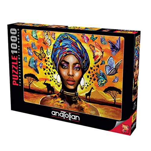 Anatolian Puzzle 1000 Teile: Charmante Frau | Puzzle Größe: 66x48cm (H) von Anatolian