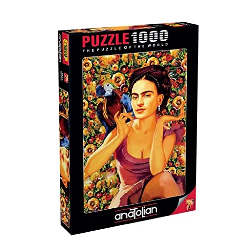 Anatolian Puzzle 1000 Teile: Frida Kahlo | Puzzle-Größe: 48x66 cm (V) von Anatolian