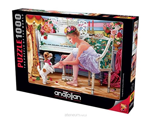 Anatolian Puzzle 1000 pièces : Ballerine et Son chiot von Anatolian