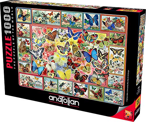 Anatolian Puzzle 1000 pièces : Lots of Butterflies von Anatolian