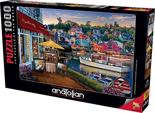 Anatolian Puzzle 1000 pièces: La Galerie près du Port, Davic Maclean von Anatolian