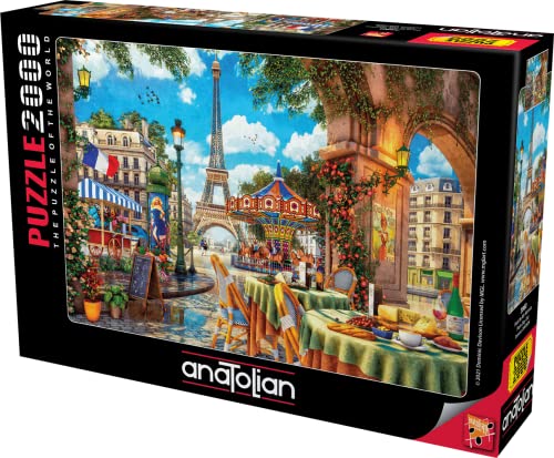 Anatolian Puzzle 2000 pièces : Paris Day Out von Anatolian