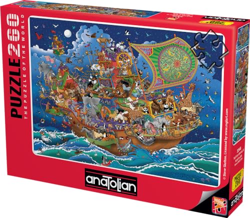 Anatolian Puzzle für Kinder - Kinderpuzzles für Kinder NOAHS ARK ist ideal als Geschenk für die ganze Familie zu genießen und das Puzzle besteht aus ESKA BOARD von Anatolian