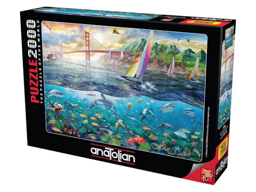 Anatolian Puzzle - Brücke von San Francisco / 2000-Teilig #3968 von Anatolian