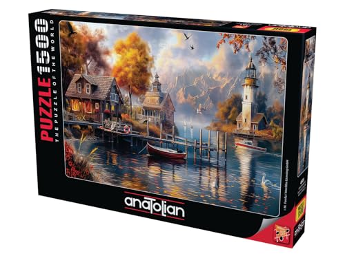 Anatolian Puzzle - Herbst am See / 1500 Teile Puzzle #4581 von Anatolian