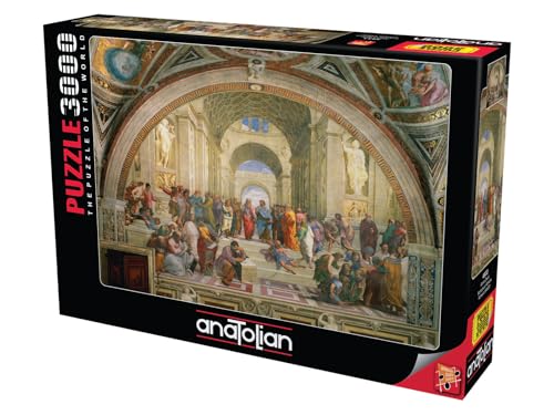 Anatolian Puzzle - Schule of Athens / 3000 Teile Puzzle #4933 von Anatolian