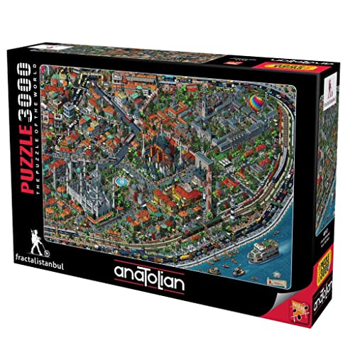 Perre-Anatolian Fractal Istanbul Puzzle 3000 Stück von Anatolian