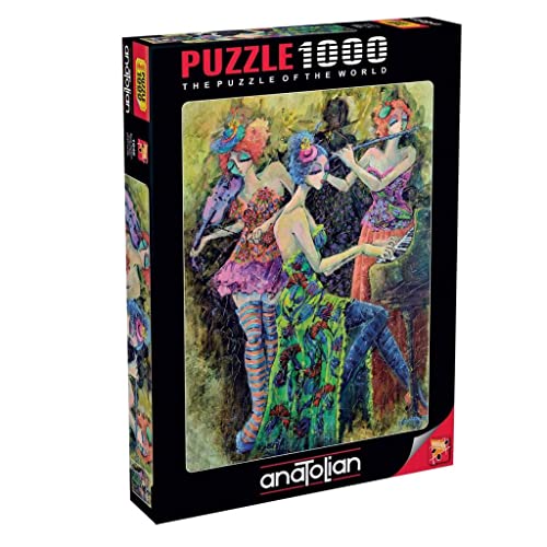 Puzzle Anatolian - Color Trio, 1000 piese (1046) von Anatolian