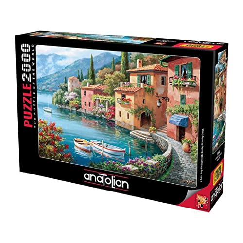 Puzzle Anatolian - Villagio Dal Lago, 2.000 piese (3950) von Anatolian