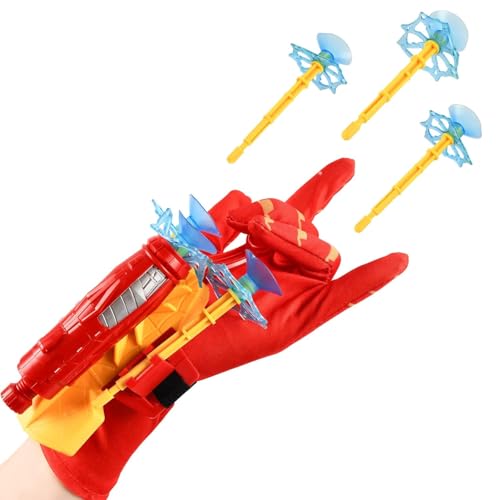 Launcher Handschuh, Hero Handschuhe, 1 Hero Launcher Handgelenk Spielzeug Set, Cosplay Glove Launcher, Hero Launcher Glove Lustiges Lernspielzeug Kostüm Requisiten für Kinder von Anbobili