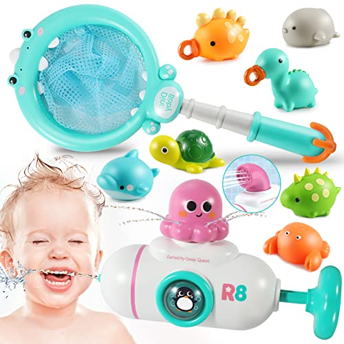 Badewannen ür Baby Kinder,Badewannenspielzeug Set,Wasserspielzeug Baby ab 2 3 4 Jahre,Angelspiel Babyspielzeug Geschenk für Jungen Mädchen… von Anby families