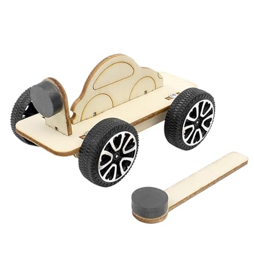 Ancsttu Auto-Wissenschaftsbausatz für Kinder, Autobausatz-Wissenschaftsprojekt | Wissenschaftliches Experiment-Spielset,Magnetisches Auto-BAU-Experiment-Spielzeug, Wissenschaftslabor-Kinderspielzeug von Ancsttu