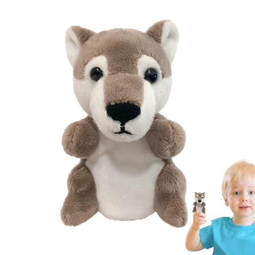 Ancsttu Handpuppen -Plüsch -Tierspielzeug, Tierhandpuppen - Plüschpuppenspielzeug gefülltes Tier | Pädagogische Waschkörper -Kleinkindpuppen für Rollenspiele Storytelling Vorschulunterricht von Ancsttu