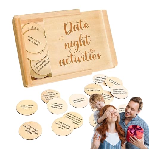 Ancsttu Spiele für Paare, Date-Night-Aktivitäten, Date-Night-Spiele für Erwachsene,52 Spiele für Paare, lustige Date-Ideen - Aktivitäten für Paare, Ideenbox für EIN Romantisches Date, von Ancsttu