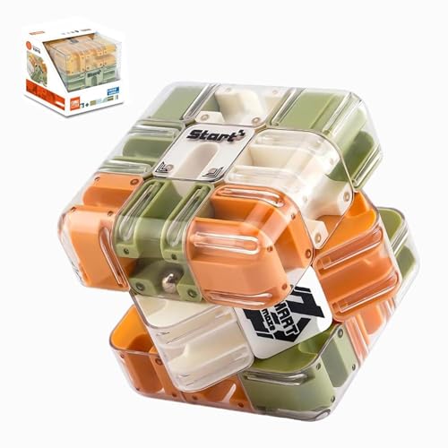 Large Labyrinth 3D Puzzles Maze Cube, 3D Labyrinth Würfelpuzzle, 2 In 1 Zauberwürfel Puzzle Spiel Interaktives Zauberwürfel Spielzeug Für Erwachsene & Kinder Large Labyrinth 3D Puzzles Maze Cube, 3D Labyrinth Würfelpuzzle, 2 In 1 Zauberwürfel Puzzle Spiel Interaktives Zauberwürfel Spielzeug Für Erwachsene & Kinder von Ancsttu