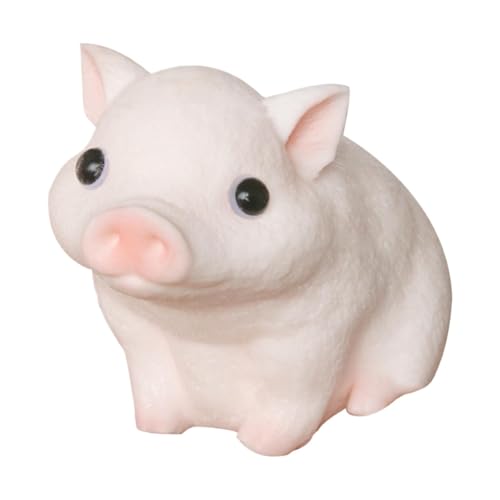 Schweine Quetschspielzeug Groß Stress Schwein Stress Spielzeug Niedlicher Rosa Schweinchen Quetschspielzeug Squishy Squeeze Spielzeug Für Erwachsene Kinder, 10x16cm von Ancsttu