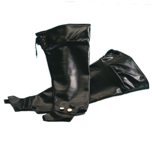 STIEFEL GAMASCHEN Lederlook von Elbenwald