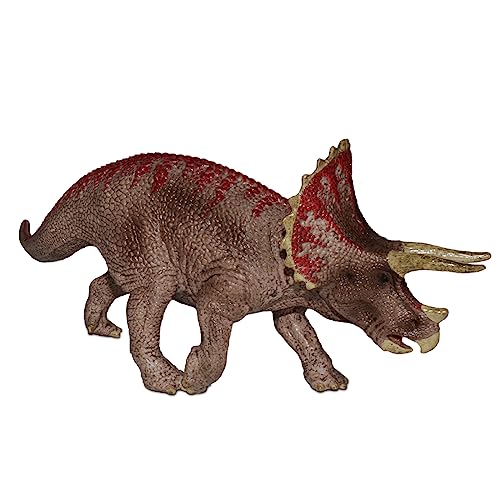 Andux Realistische Dinosaurier Figuren Spielzeug Wilder Dschungel Lernen Lernspielzeug FZKL-02 (Neotriceratops) von Andux