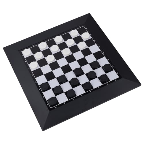 Andux Tragbares Schachspiel mit Aufbewahrungskoffer für Kinder und Erwachsene QPYX-01 S2202-8 (Dame) von Andux