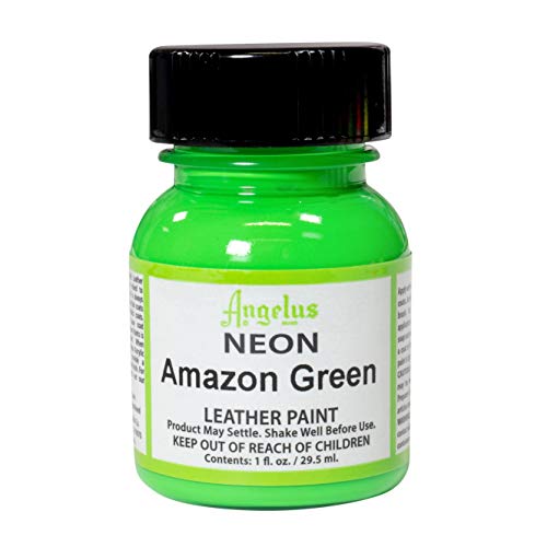 Angelus Acryl Lederfarbe Neon Amazon Green 29,5ml von Angelus