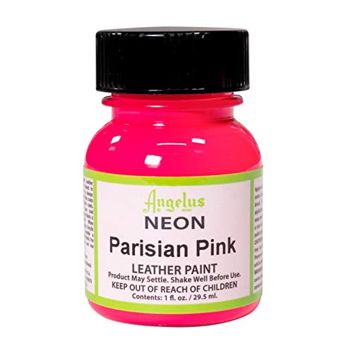 Angelus Acryl Lederfarbe Neon Parisian Pink 29,5ml von Angelus