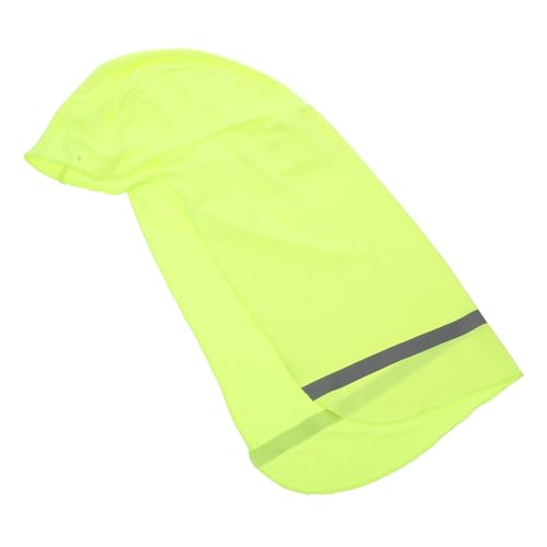 Angoily 1 Satz Sport-turban-mütze Sicherheits-sport-kopftuch Schnell Trocknendes Schutzhelmfutter Long-tail-schutzhelm Schutzhelmeinlagen -kopftuch Yellow Milchseide 4 Stück von Angoily