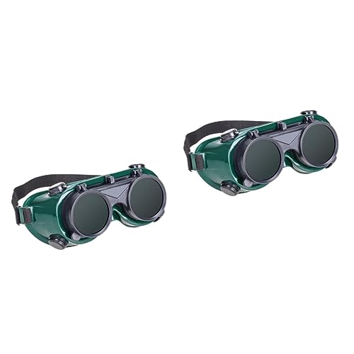 Angoily 2st Schweißmaske Augenschutz Gafas Sonnenfinsternis Lentes Para Soldar Gläser Für Fernrohr Eclipse-linsen Schweißhelm Schirm 14 Schweißglas Brille Arbeit Hände Frei Plastik von Angoily