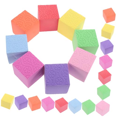 Angoily 40 Stück Teiliges Bunte Kleine Schaumstoffwürfel Farbenfrohe Bauklötze aus Weichem Schaumstoff Fördert Kreativität und Feinmotorik für Lernspielzeug für Kindergarten und Vorschule Angoily 40 Stück Teiliges Bunte Kleine Schaumstoffwürfel Farbenfrohe Bauklötze aus Weichem Schaumstoff Fördert Kreativität und Feinmotorik für Lernspielzeug für Kindergarten und Vorschule von Angoily