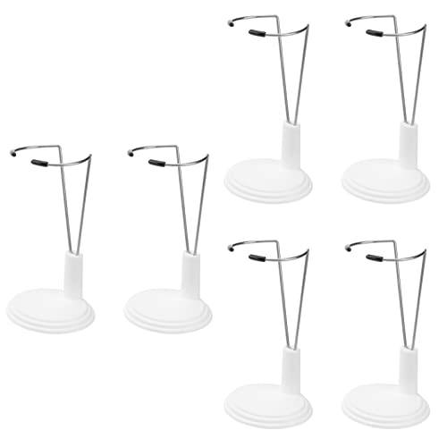 Angoily 6 Pcs Doll Stand Action -Abbildung Ständer Zahlen Anzeige Rack Doll Bracket Support Bear Stand Doll Stand Holder Mit Für Aktionszahlen 15 cm von Angoily