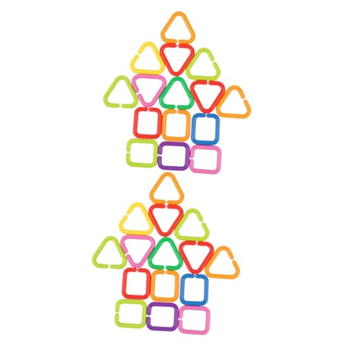 Angoily 70 Stck. Teiliges Geometrisches Kettenglied Buntes und Lernspielzeug zur Frühkindlichen Motorische Entwicklung und Farb und Formerkennung Geeignet für Junge Mädchen Ab Monaten Angoily 70 Stck. Teiliges Geometrisches Kettenglied Buntes und Lernspielzeug zur Frühkindlichen Motorische Entwicklung und Farb und Formerkennung Geeignet für Junge Mädchen Ab Monaten von Angoily