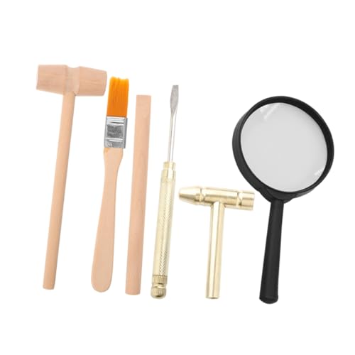 Angoily Archäologisches Ausgrabungsset für Hammer Meißel Pinsel Lupe Ergonomisch Gemütlich Pädagogisches Dinosaurier Edelstein Grabspielzeug Stem Lernspielzeug für Mädchen Jungen Angoily Archäologisches Ausgrabungsset für Hammer Meißel Pinsel Lupe Ergonomisch Gemütlich Pädagogisches Dinosaurier Edelstein Grabspielzeug Stem Lernspielzeug für Mädchen Jungen von Angoily