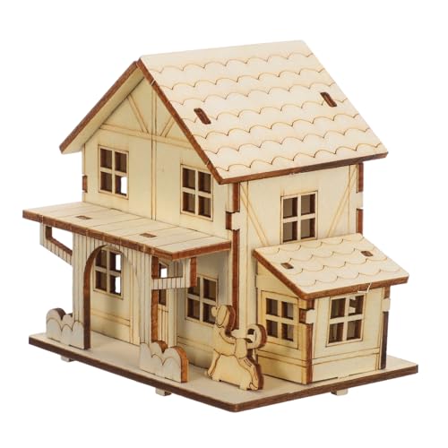 Angoily DIY Holzmodell Bausatz Miniatur Holzhaus mit LED Beleuchtung Handgefertigtes Holz Bastelset für Erwachsene und Originelles Puzzle für Wohnraumdekoration und Gartenhaus Bastelset Angoily DIY Holzmodell Bausatz Miniatur Holzhaus mit LED Beleuchtung Handgefertigtes Holz Bastelset für Erwachsene und Originelles Puzzle für Wohnraumdekoration und Gartenhaus Bastelset von Angoily