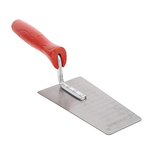 Angoily Manganstahl Putty Cutter Scraper Mit Rotem Kunststoffgriff Flachkelle Für Putz Und Trockenbauarbeiten Ideal Zum Glätten Und Spachteln Von Wänden Und Oberflächen von Angoily