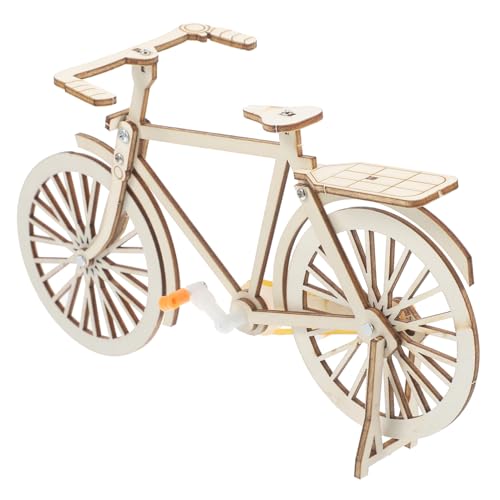 Angoily Selbstmontage Holz Fahrrad Modell Bausatz Leichtes DIY Miniatur Fahrrad Kreative Handwerkskunst Mechanisches Lernspielzeug für Erwachsene Stabile Holzdekoration Angoily Selbstmontage Holz Fahrrad Modell Bausatz Leichtes DIY Miniatur Fahrrad Kreative Handwerkskunst Mechanisches Lernspielzeug für Erwachsene Stabile Holzdekoration von Angoily
